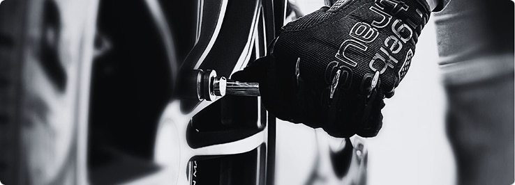 Symbolbild für einen Reifenwechsel